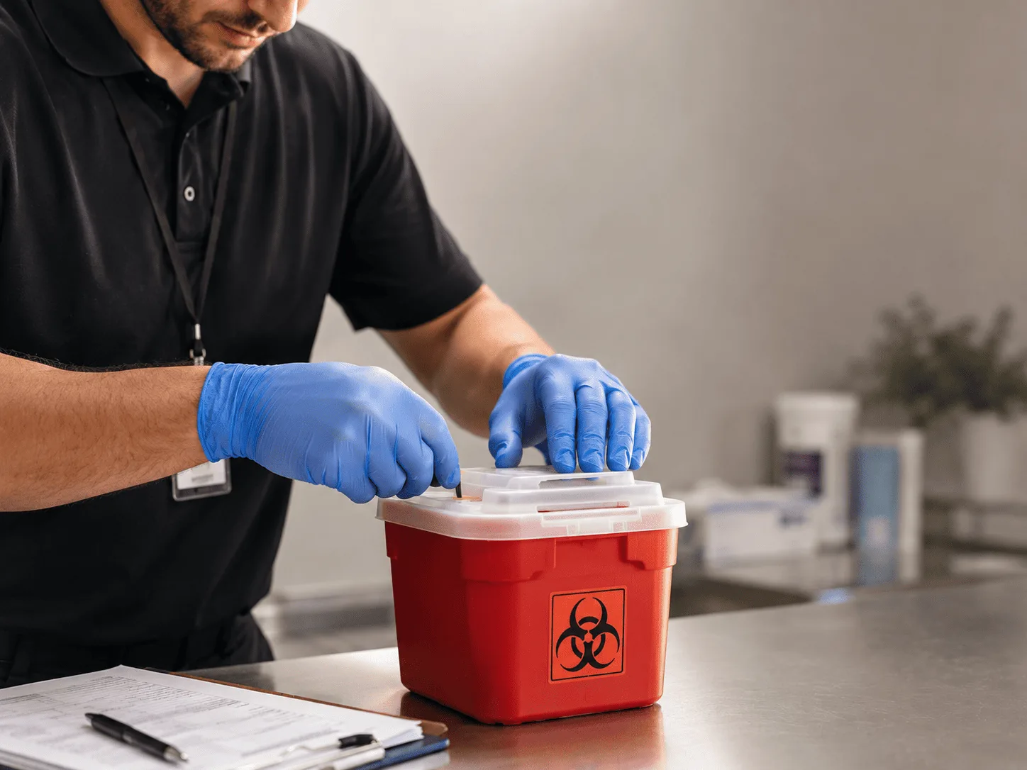 Why choose Sharps Waste Disposal in Oil Trough, AR